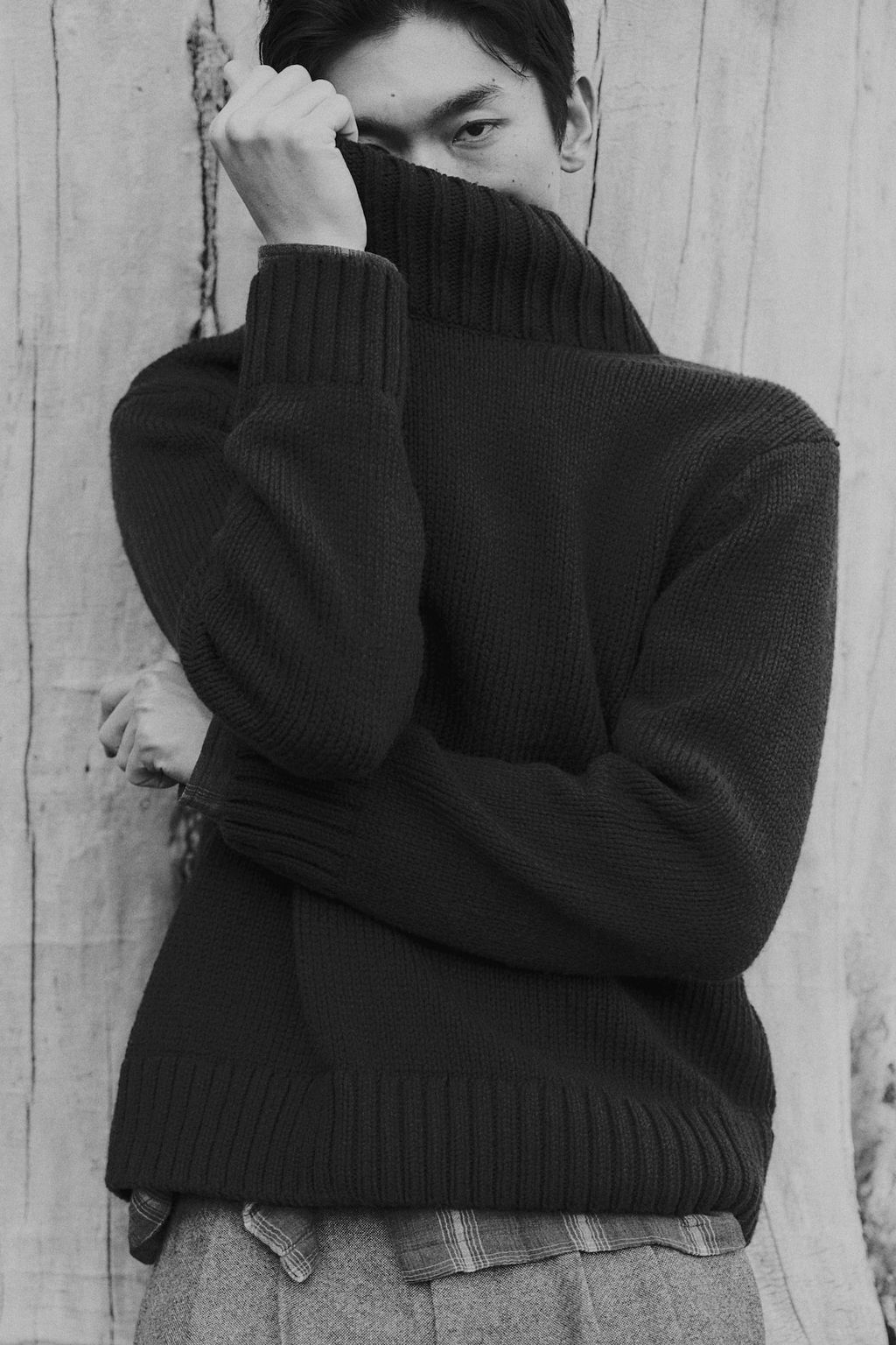 Jersey con cuello perkins Regular Fit - H&m фото 3