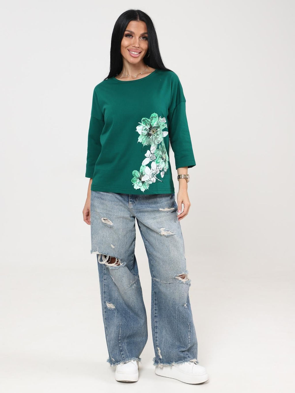 IV-CAPRIZ Мимулус - футболка зеленый