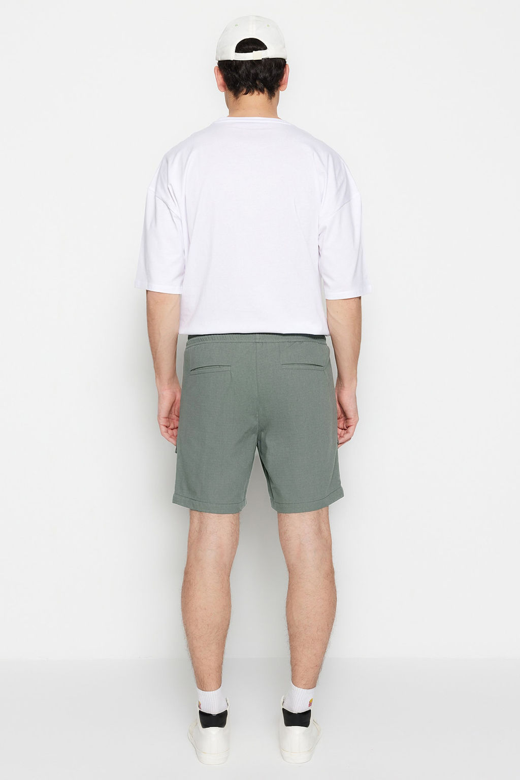 Haki Regular Fit Etiket Detayl? Sort TMNSS23SR00075