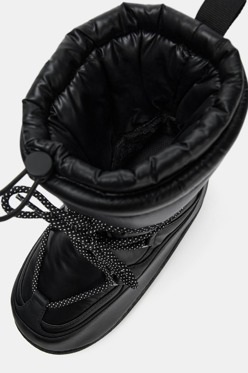 LAMINATED QUILTED ANKLE BOOTS - SKI COLLECTION