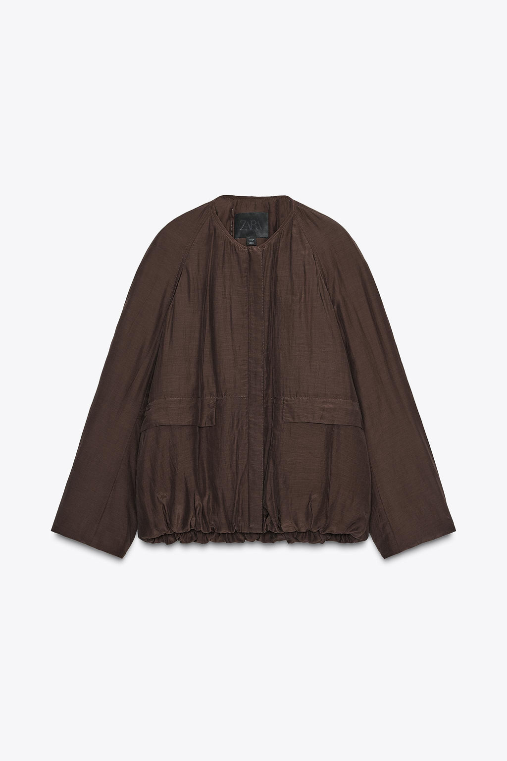 ZW COLLECTION PADDED POCKET JACKET - Zara фото 7