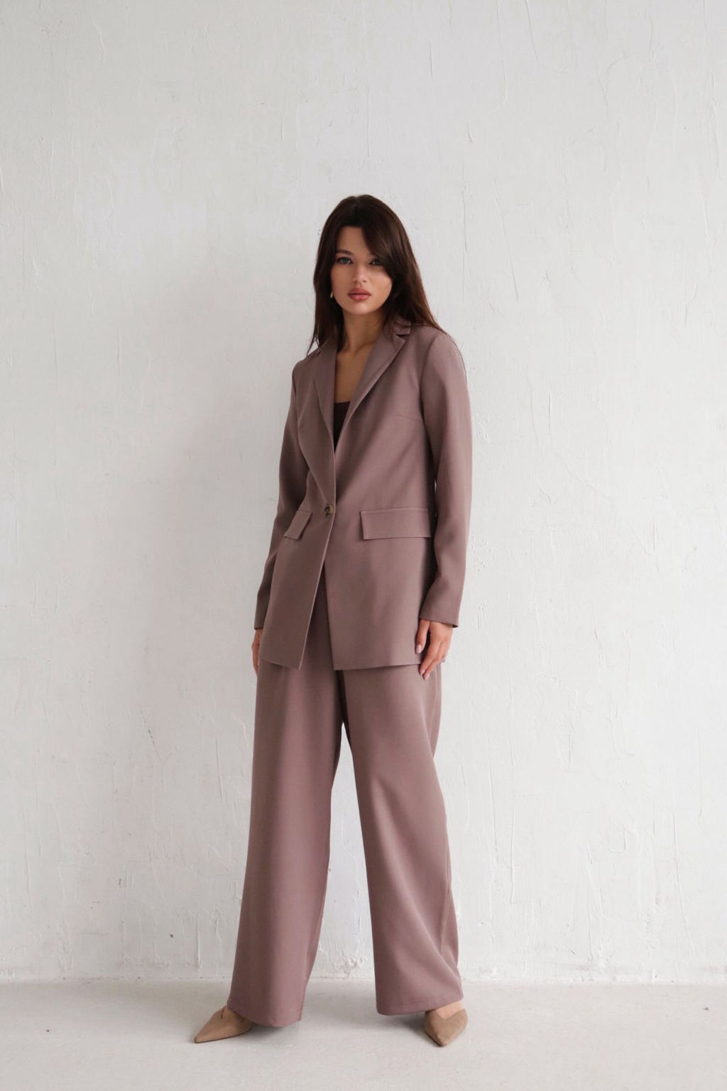 Жакет удлинённый с английским воротником - Martichelli фото 169