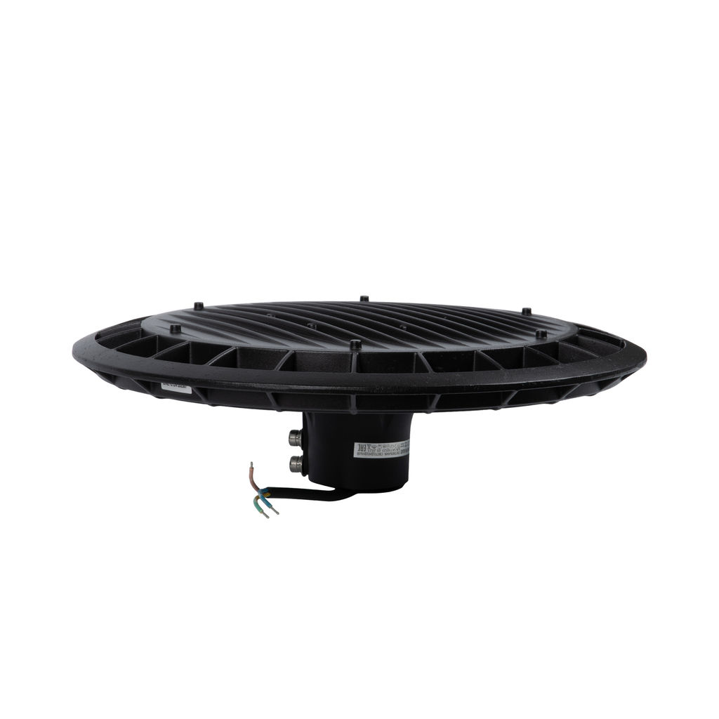 ULV-T30-60W/4000K/60 IP65 BLACK Светильник светодиодный уличный садово-парковый венчающий, на опору 60мм. Белый свет (4000K). Угол 100 градусов. TM Uniel
