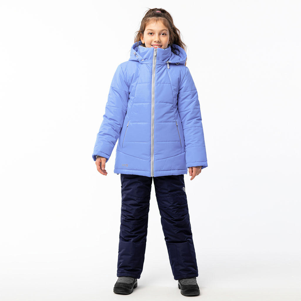 RODOS Утеплённый костюм для девочки мембрана зима М-284 Ультрамарин/Синий