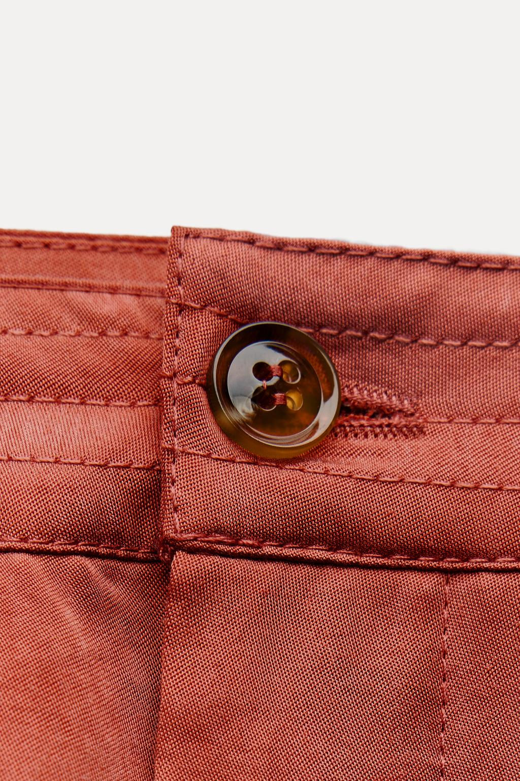 ZW COLLECTION FLOWING TROUSERS WITH PLEATS - Zara фото 5