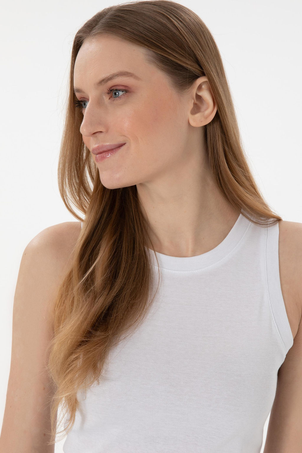 Kad_n Beyaz Basic Ti__rt Sepette S_rpriz _ndirim - U.s. polo assn фото 2