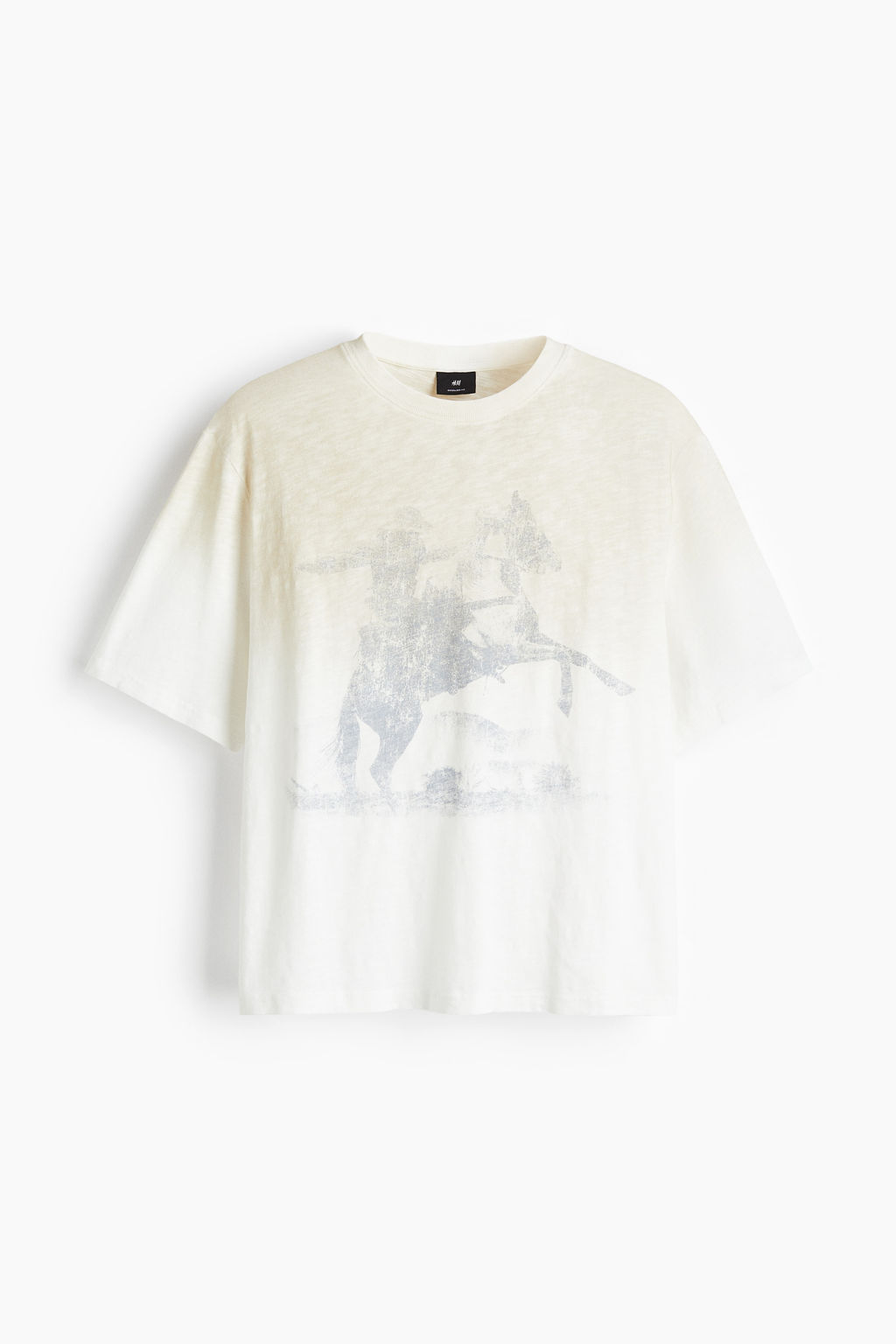 Camiseta Oversized Fit - H&m фото 3