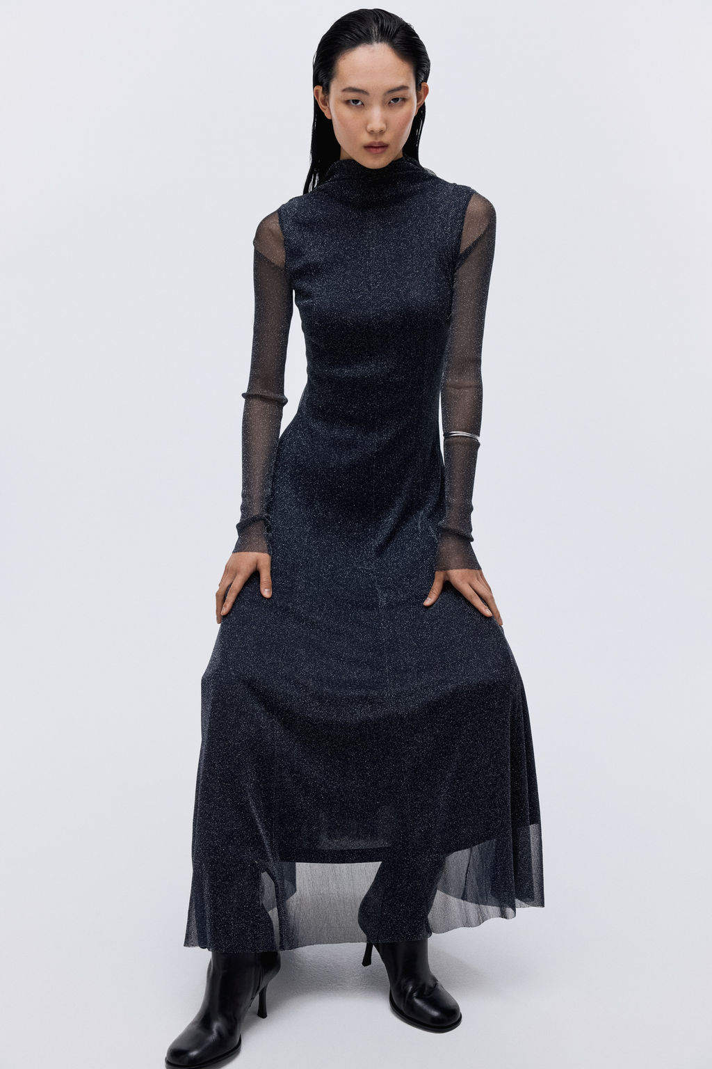 Maxivestido brillante - H&m фото 3