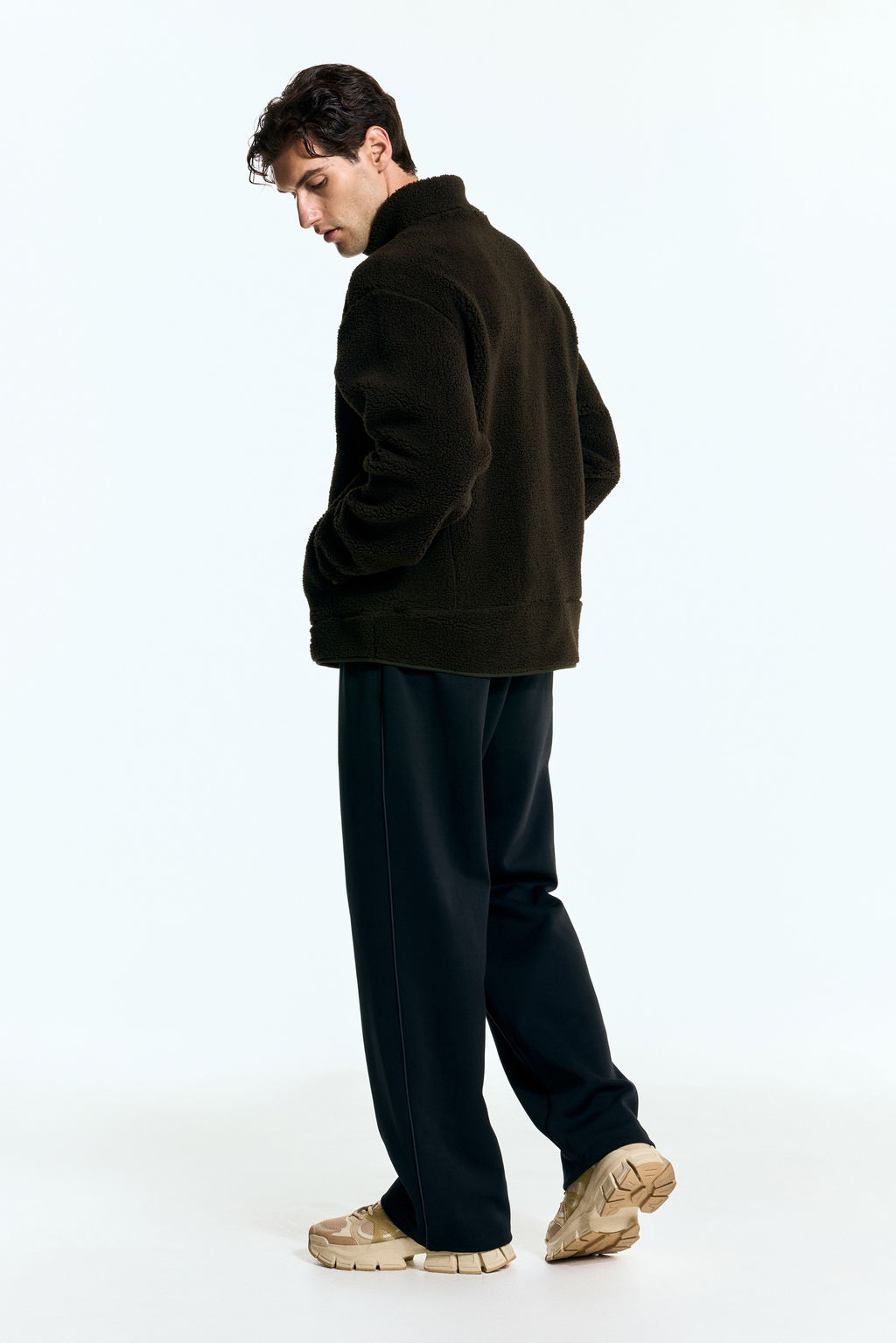 Chaqueta de deporte en borreguito Regular Fit - H&m фото 7