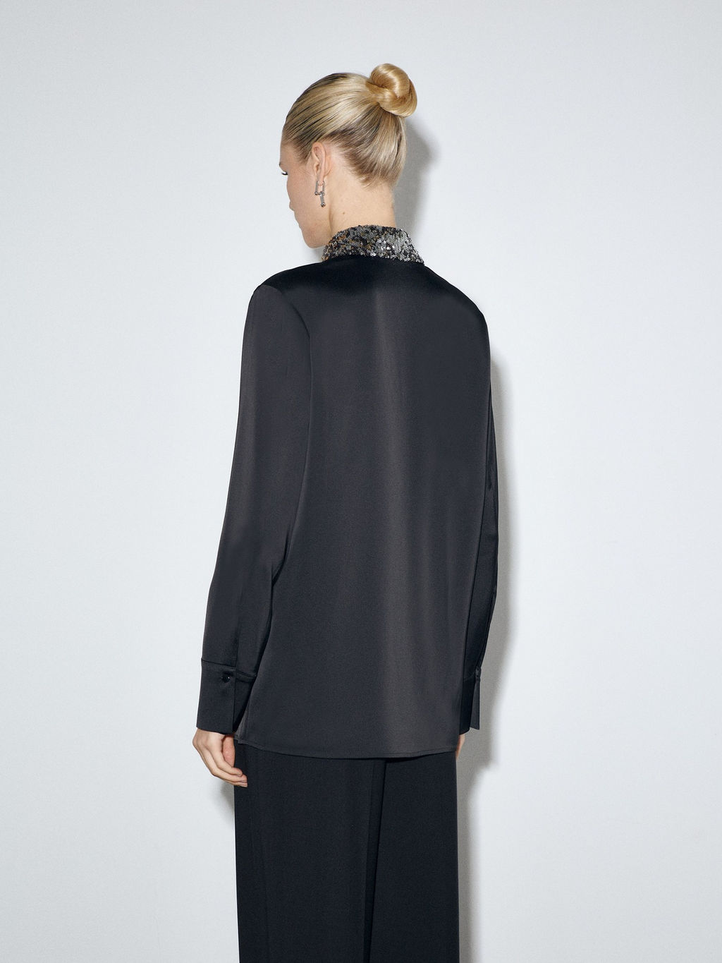 ЕМКА / Рубашка с декоративным воротником - Emka фото 4