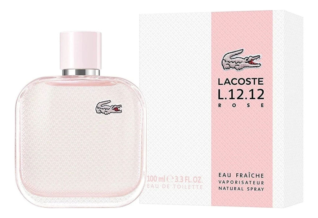 LACOSTE EAU DE LACOSTE (L.12.12 Rose) EAU FRAICHE w EDT 100 ml M,
