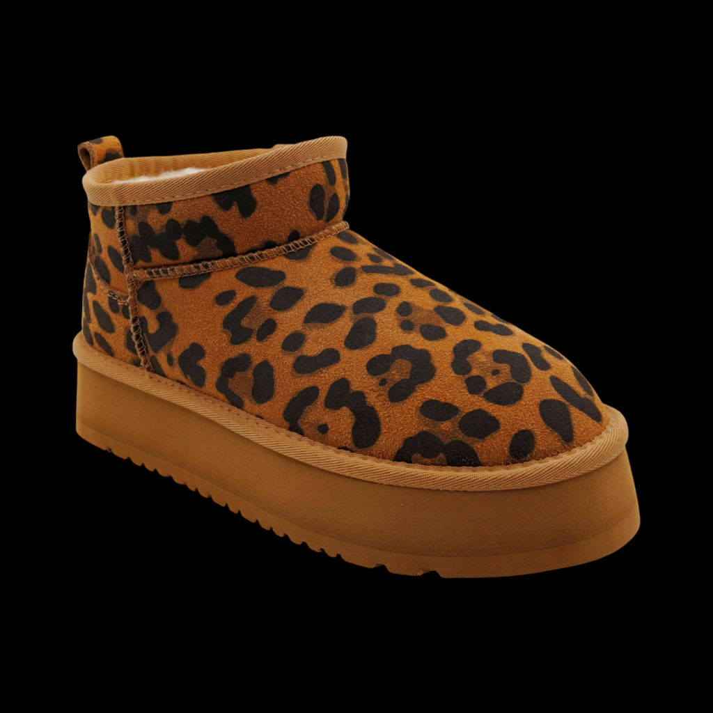 Сапоги из натуральной кожи UN002-10 коричневые