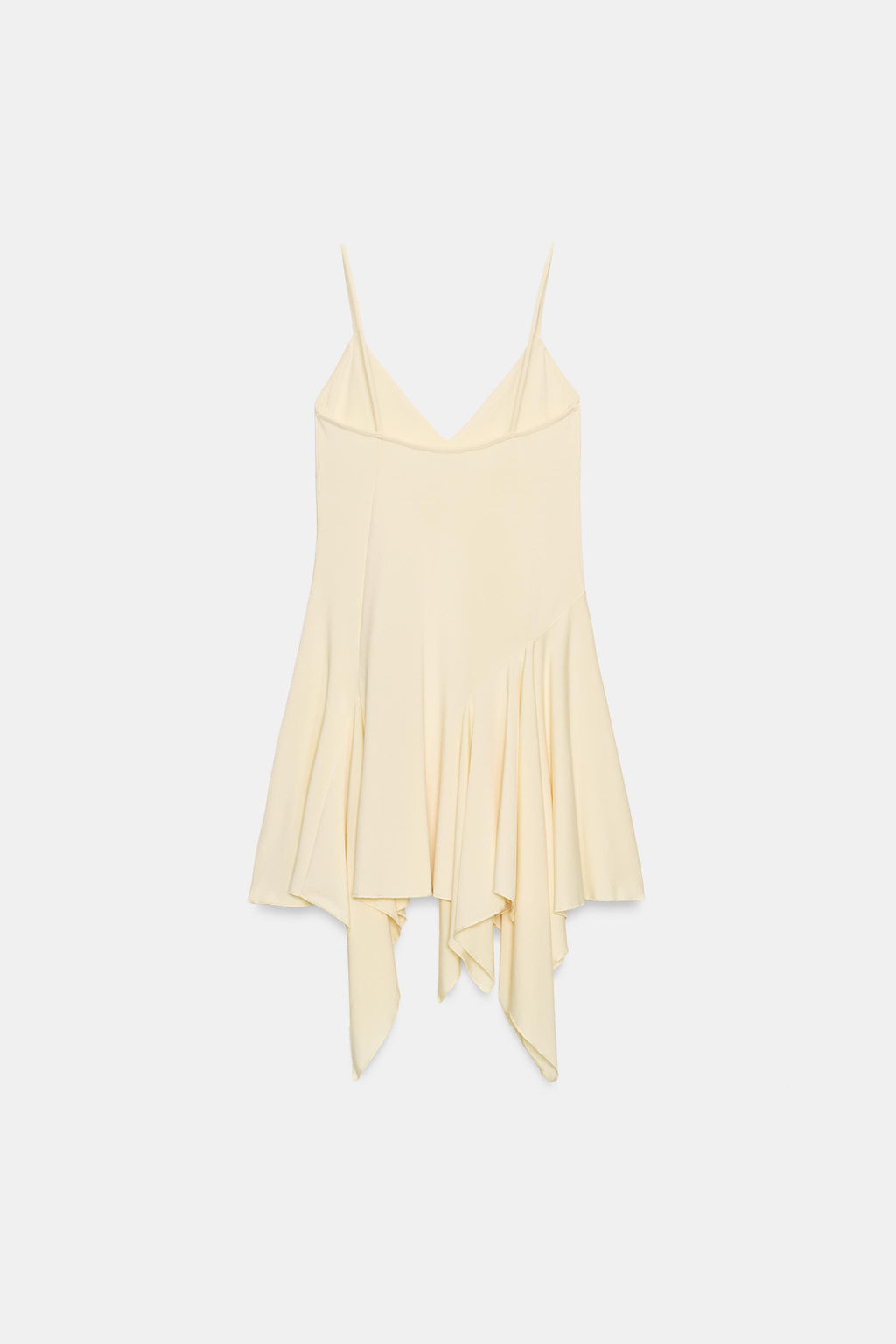 VESTIDO TIRANTES ASIM?TRICO / Amarillo - Zara фото 5