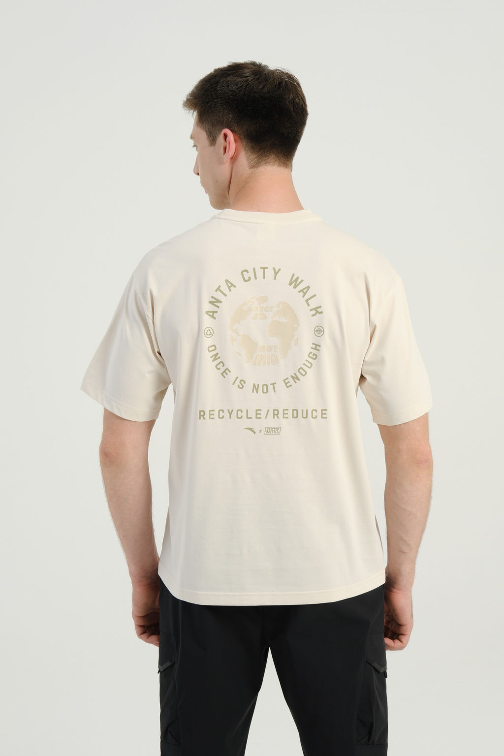 Футболка Бежевый COMMUTE SS Tee - Anta фото 4