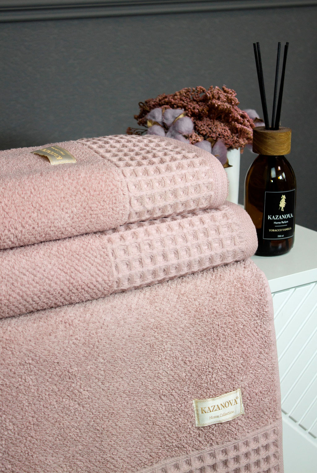 Полотенце Флафи (пудра платина) - Kazanov.a. фото 2