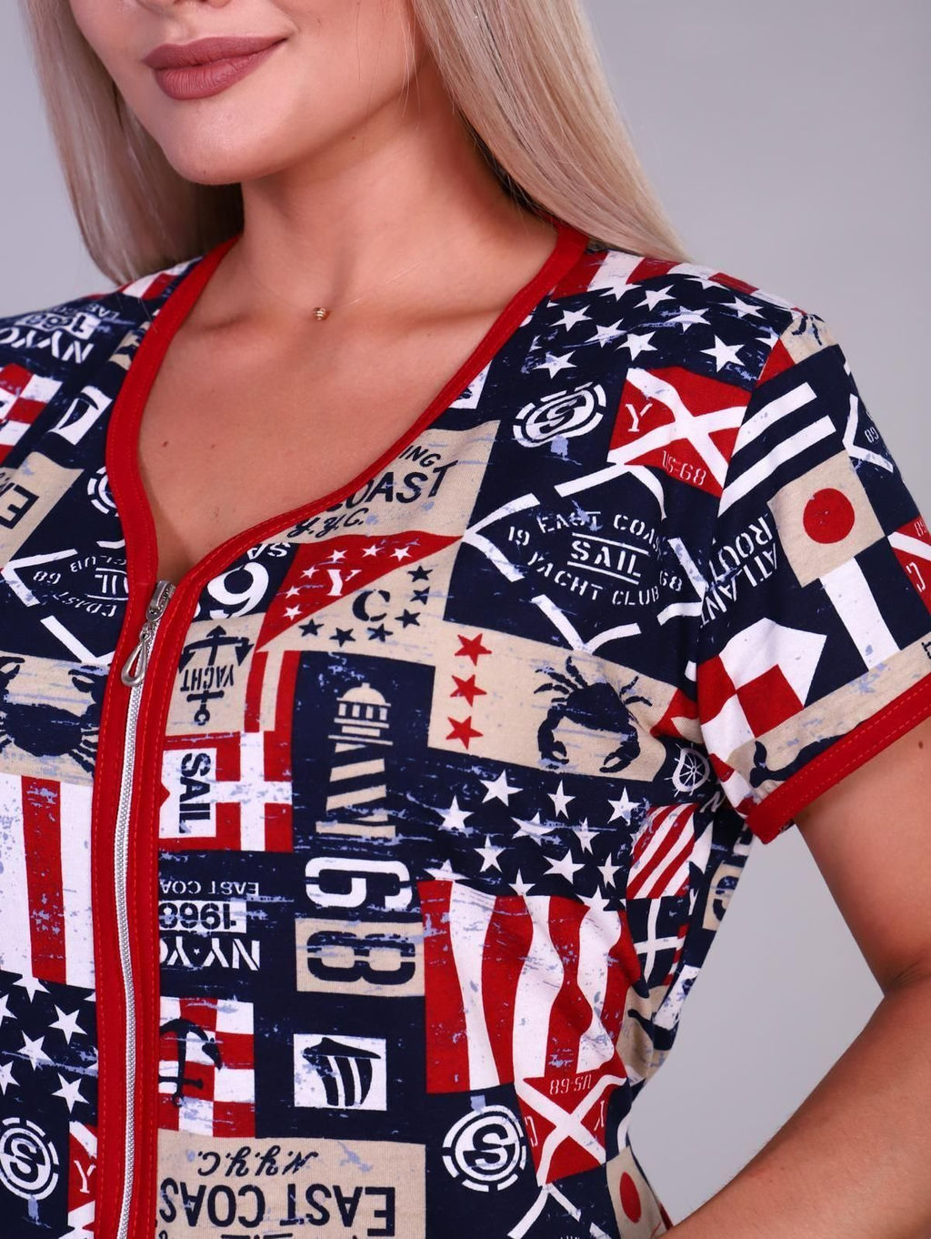 IV-CAPRIZ Тома - халат синий  фото 4