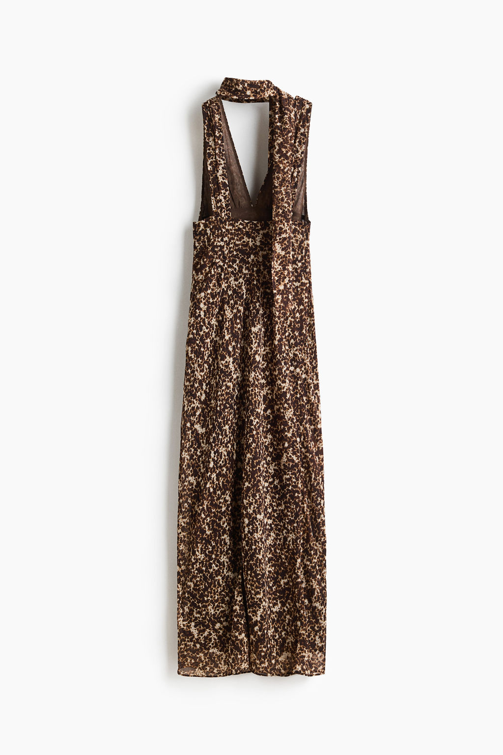 Vestido de gasa con fular decorativo - H&m фото 5