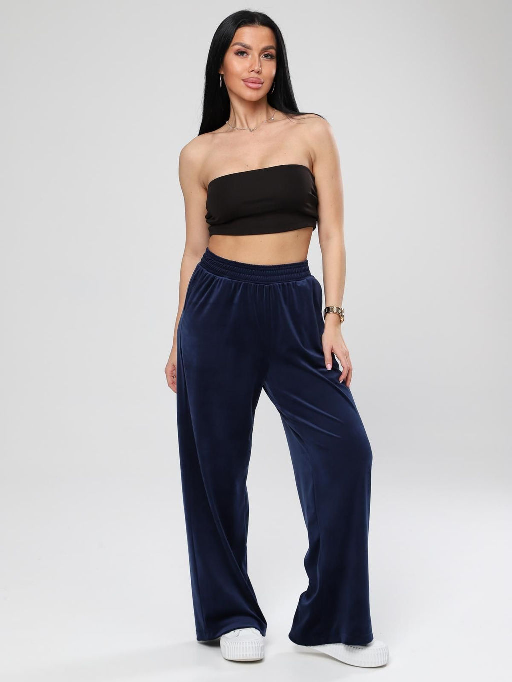 IV-CAPRIZ Марлена - брюки из велюра с лайкрой  фото 10