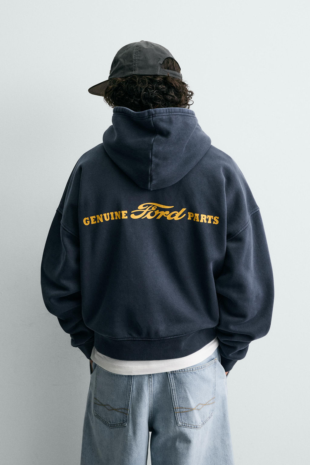 COMBINED SLOGAN FORD  HOODIE - Zara фото 3