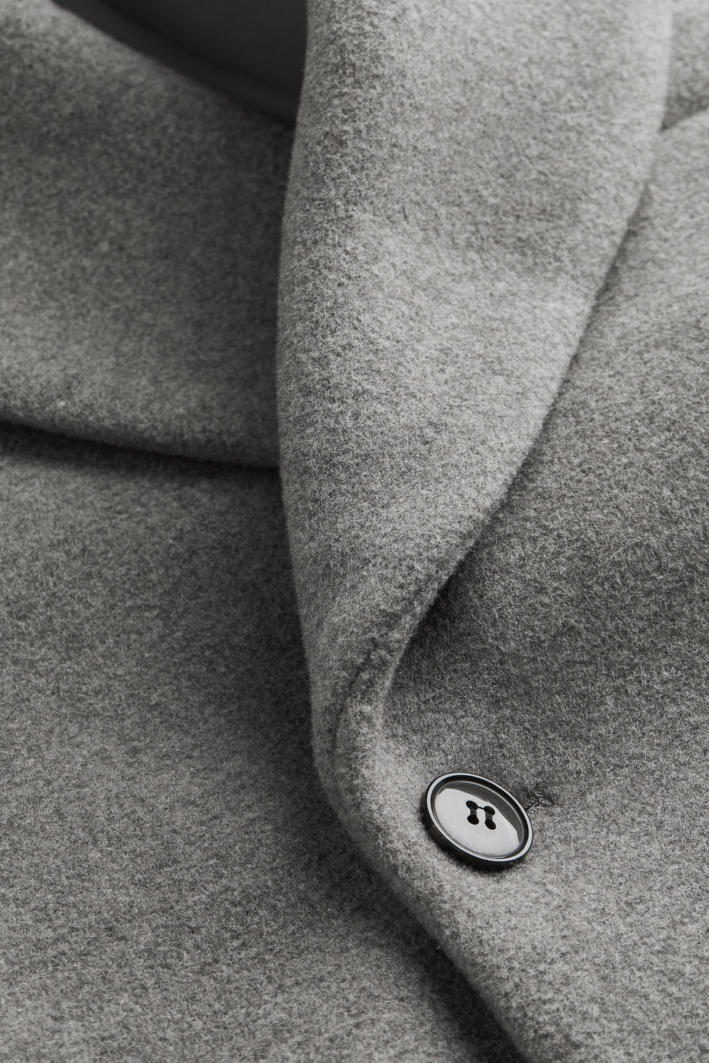 Chaqueta de doble botonadura en mezcla de lana - H&m фото 2