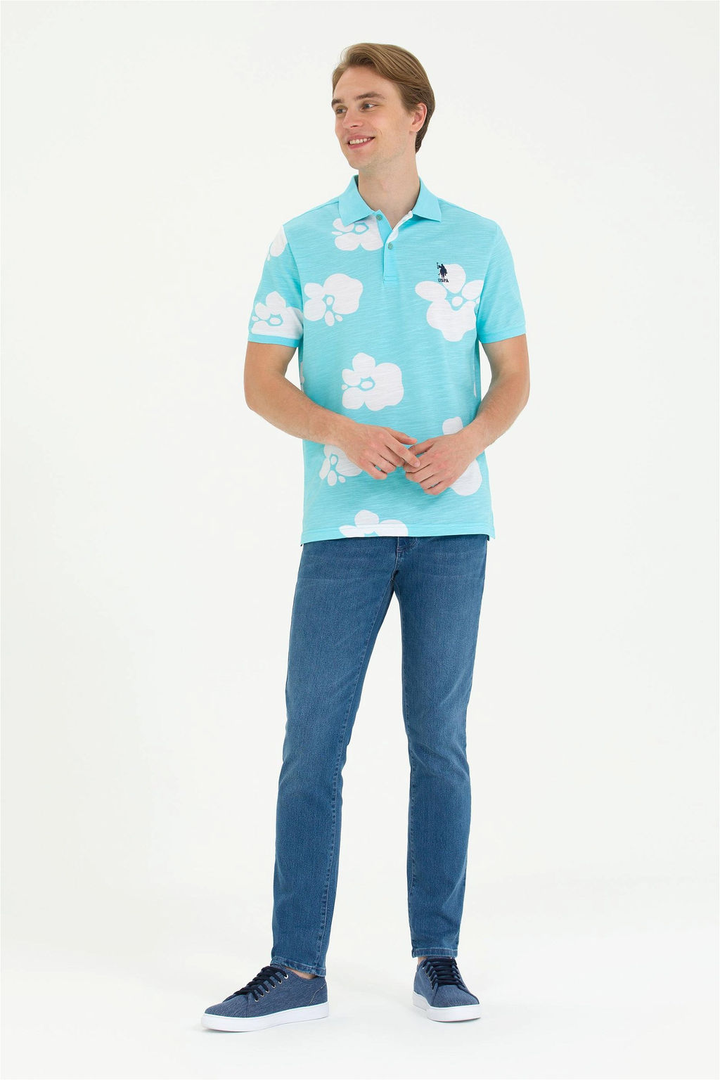 Мужская мята T -Fish Surprise Discount в корзине - U.s. polo assn фото 4