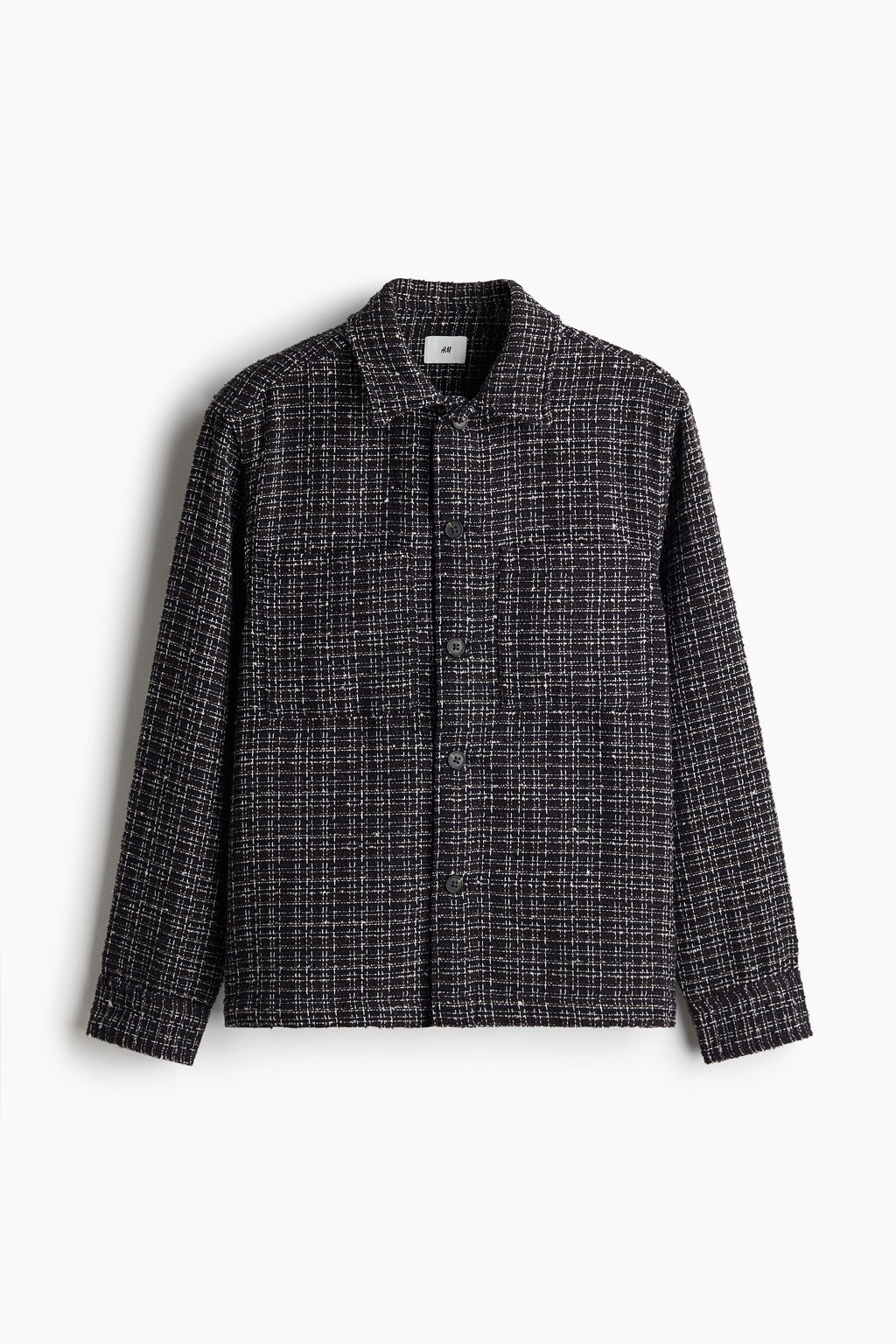 Sobrecamisa gofrada Regular Fit - H&m фото 9