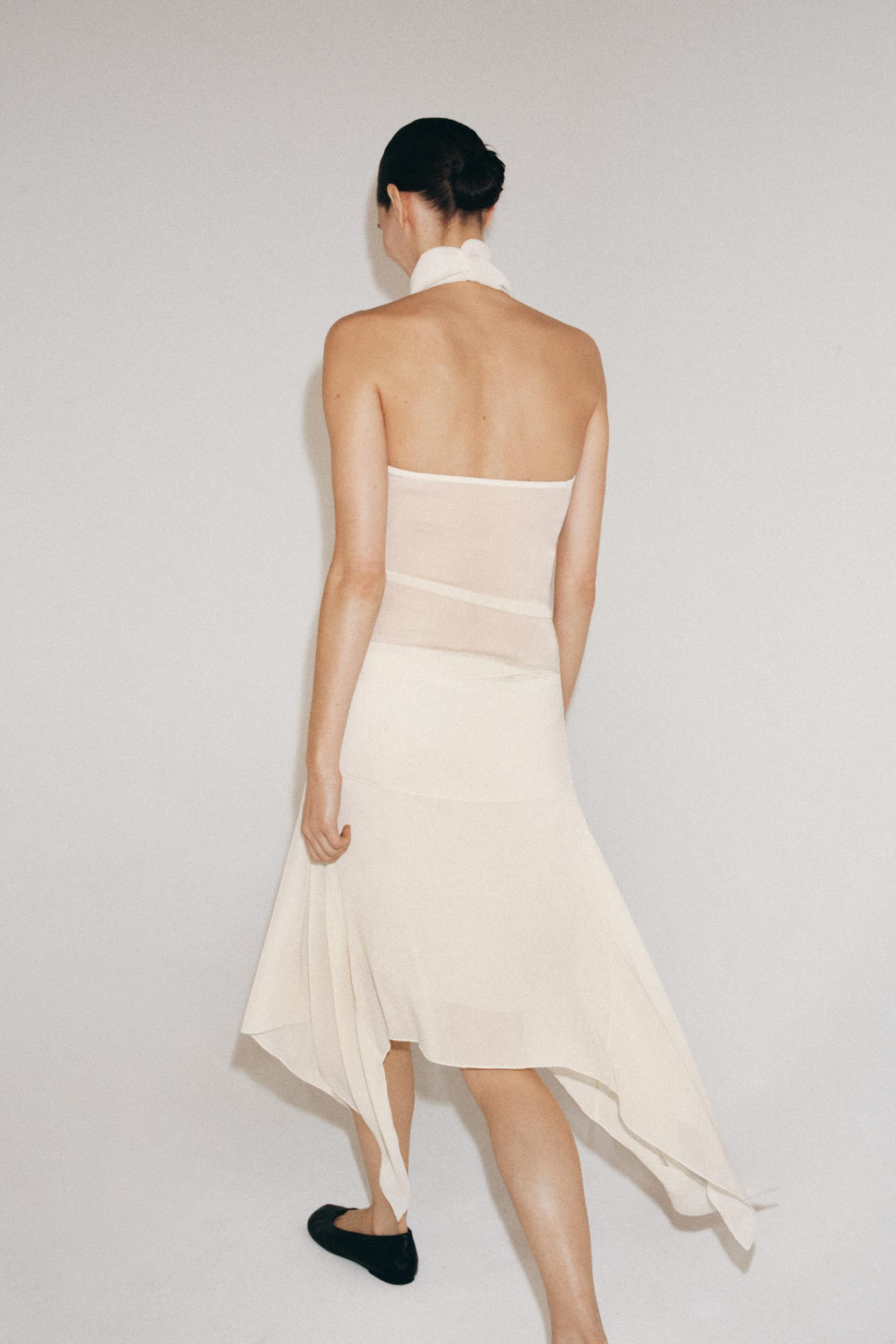 FALDA FLUIDA ASIM?TRICA / Crudo - Zara фото 5