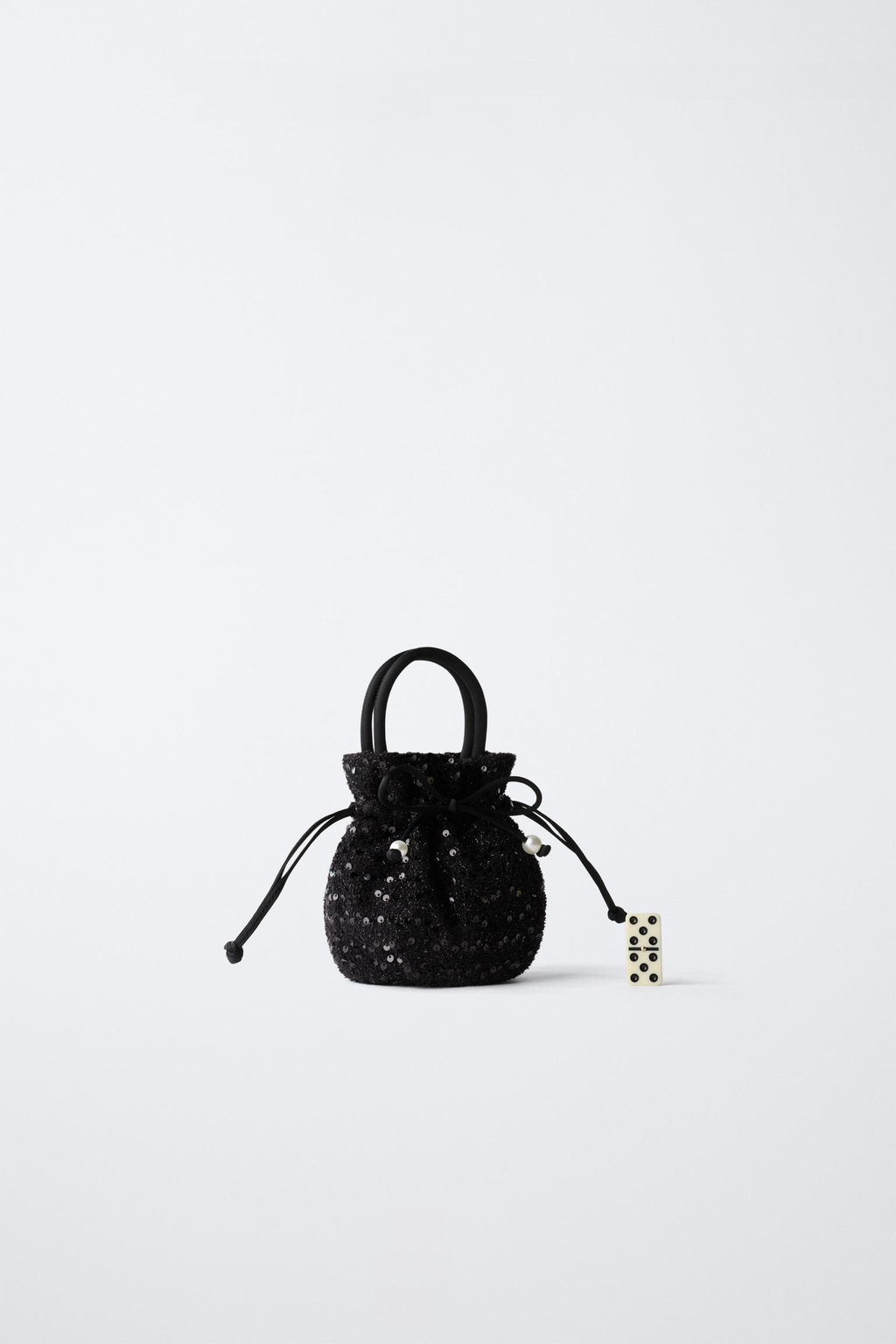 SEQUIN CROSSBODY BAG WITH BOW - Zara фото 6