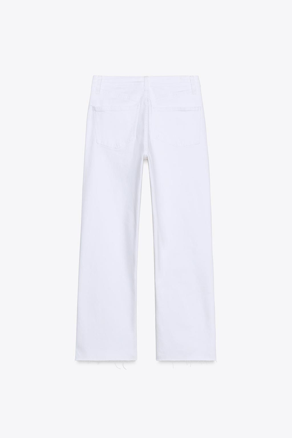 TRF CROPPED FLARE HIGH-WAIST JEANS - Zara фото 25