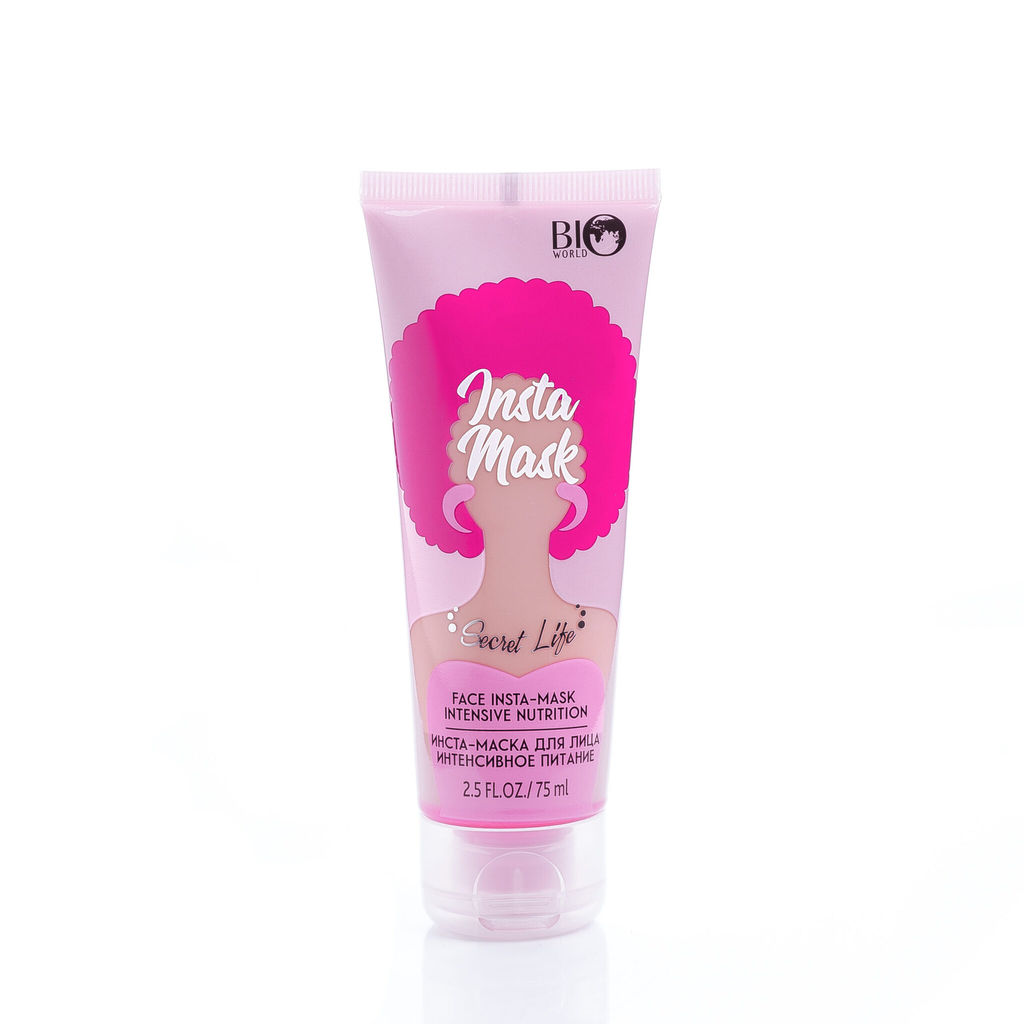 Bio World Secret Life Инста-маска для лица интенсивное питание 75мл