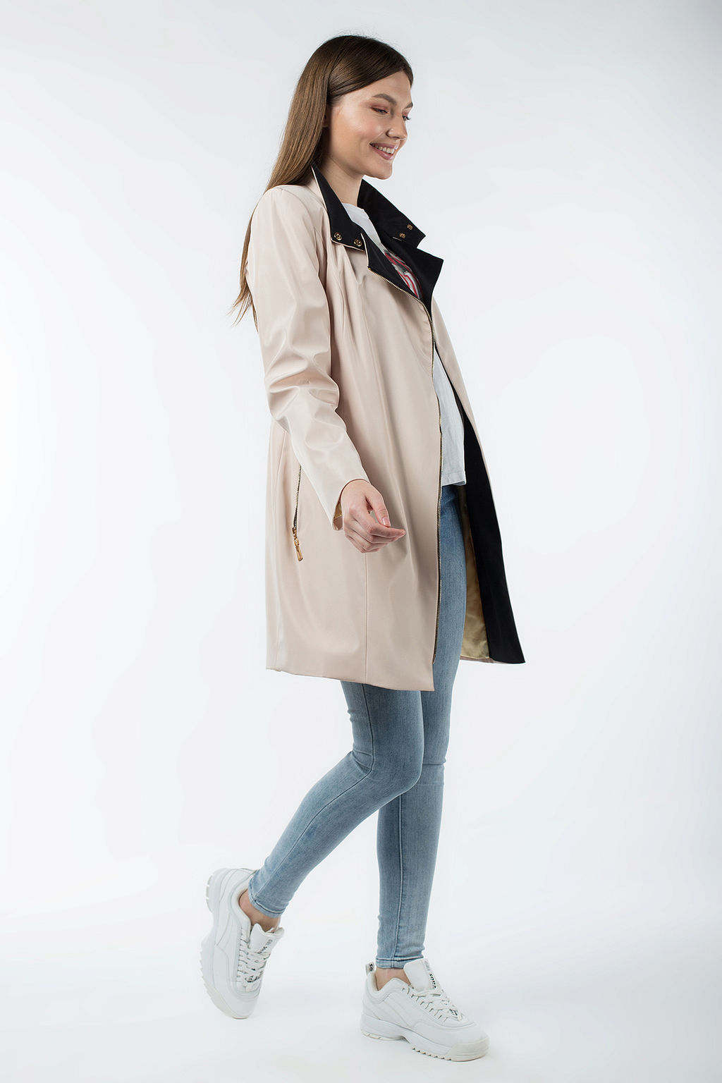 03-2010 Плащ женский (пояс) - El podio фото 3