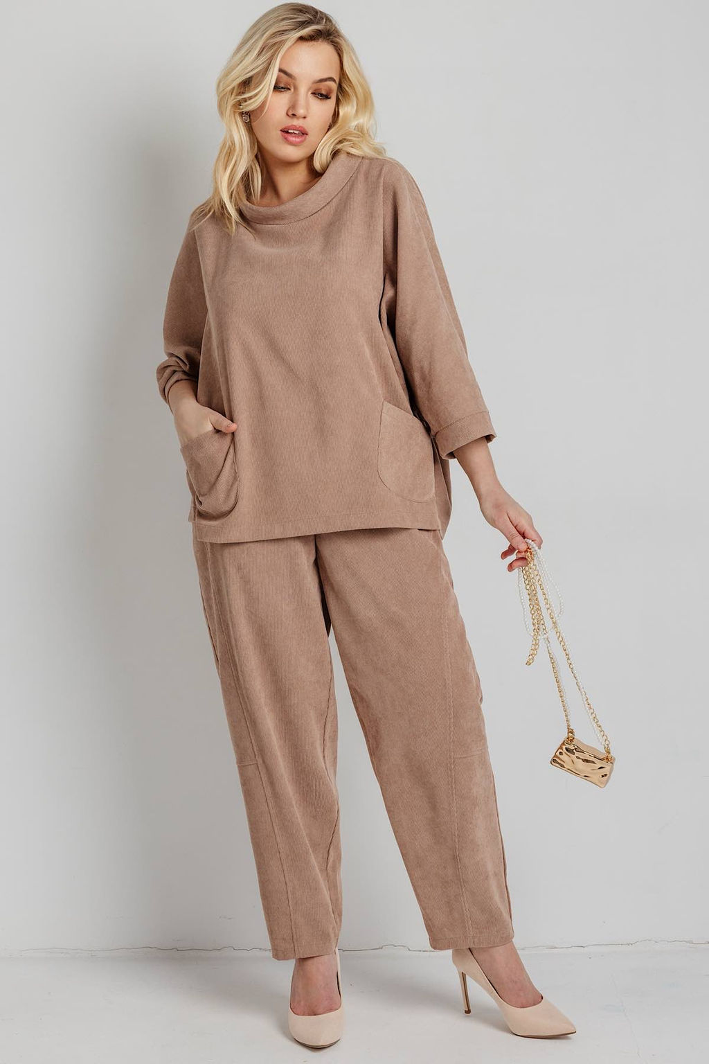 Брюки женские 207/05/Бежевый