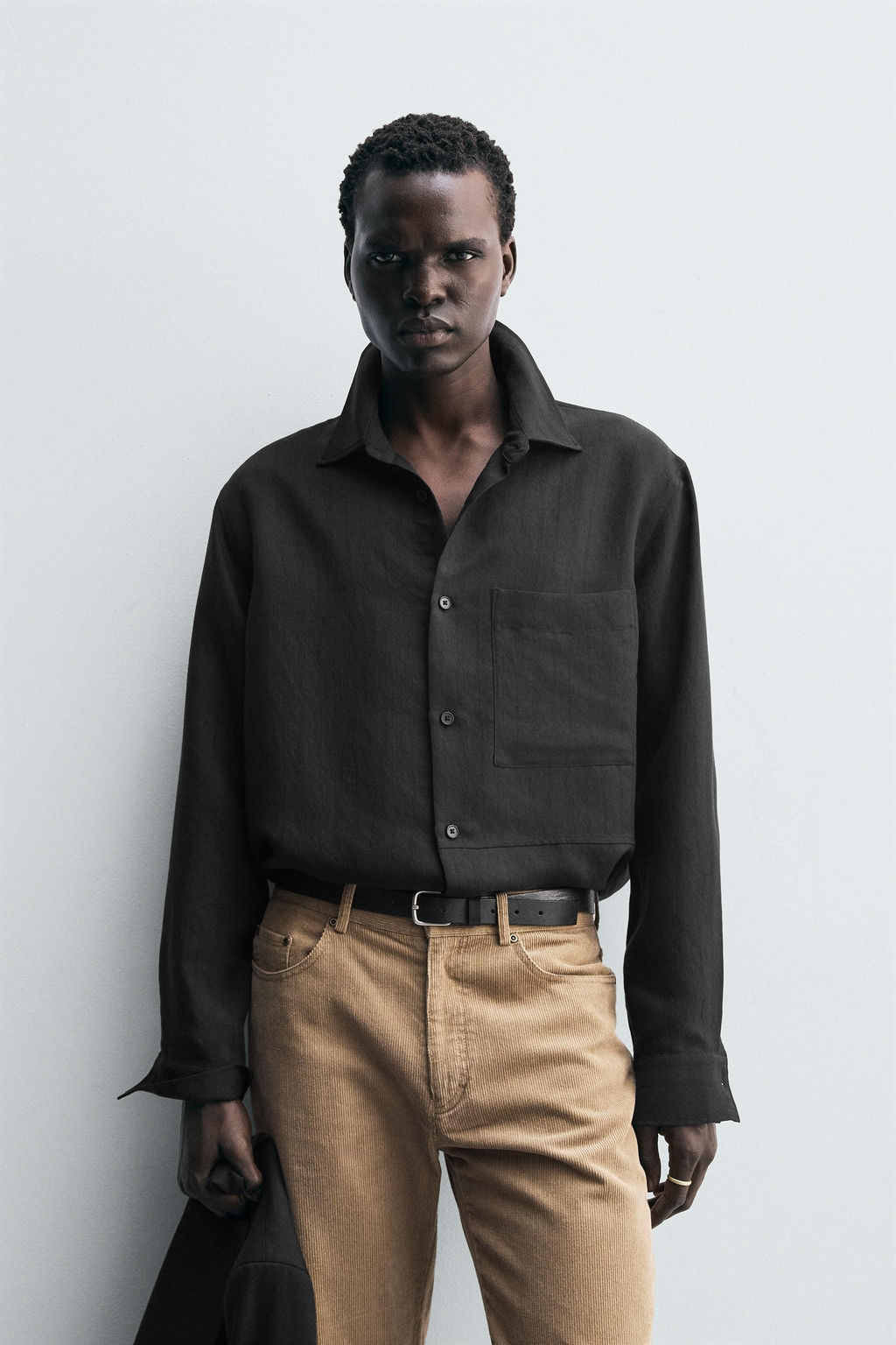 STRIPED FLOWING SHIRT - Zara фото 2