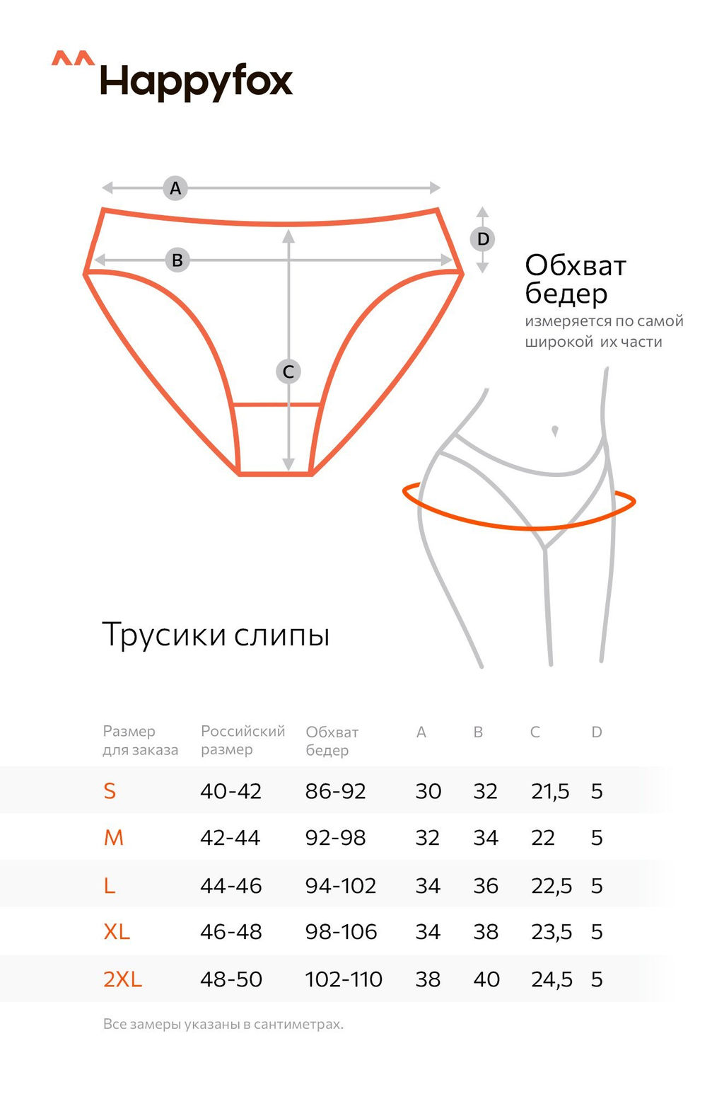 Женские трусы-слипы Happy Fox  фото 3