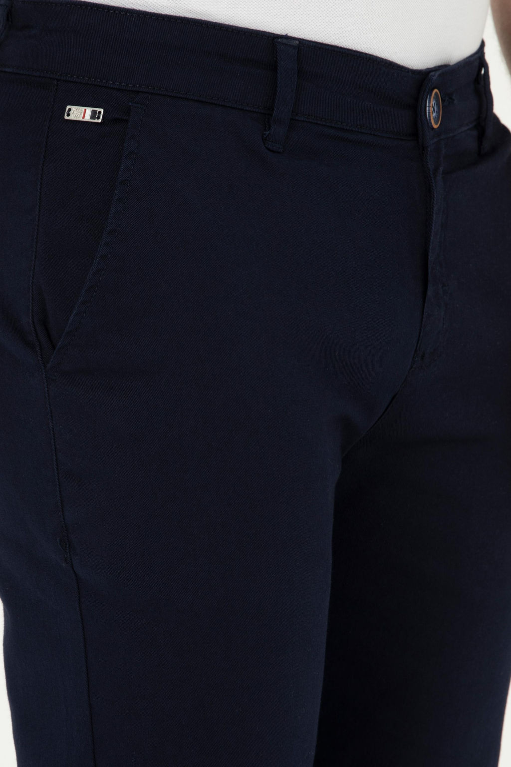 U. S. Polo Assn / Мужские темно-синие брюки из плотной ткани - U.s. polo assn фото 5