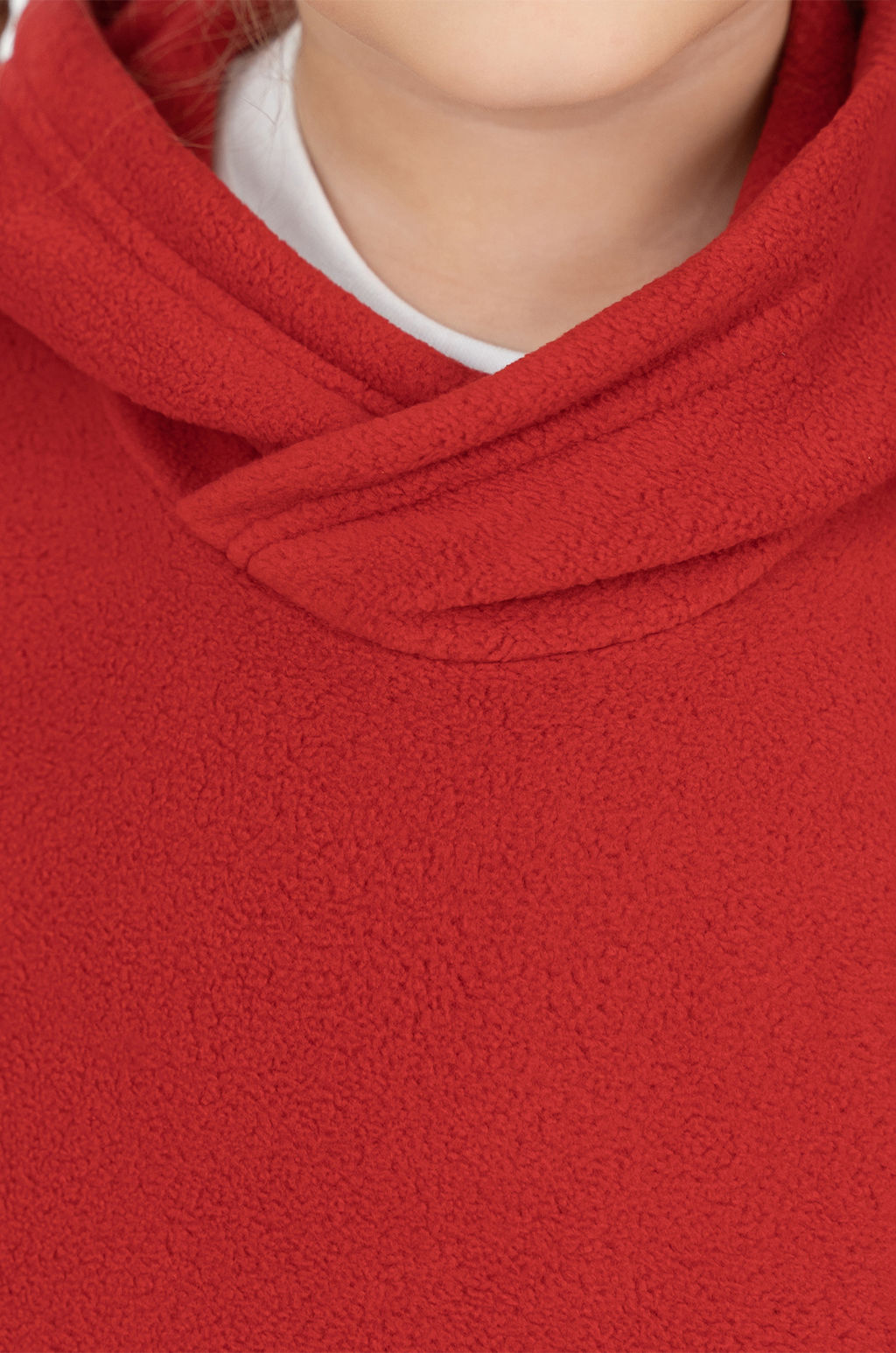 Костюм детский флисовый красный