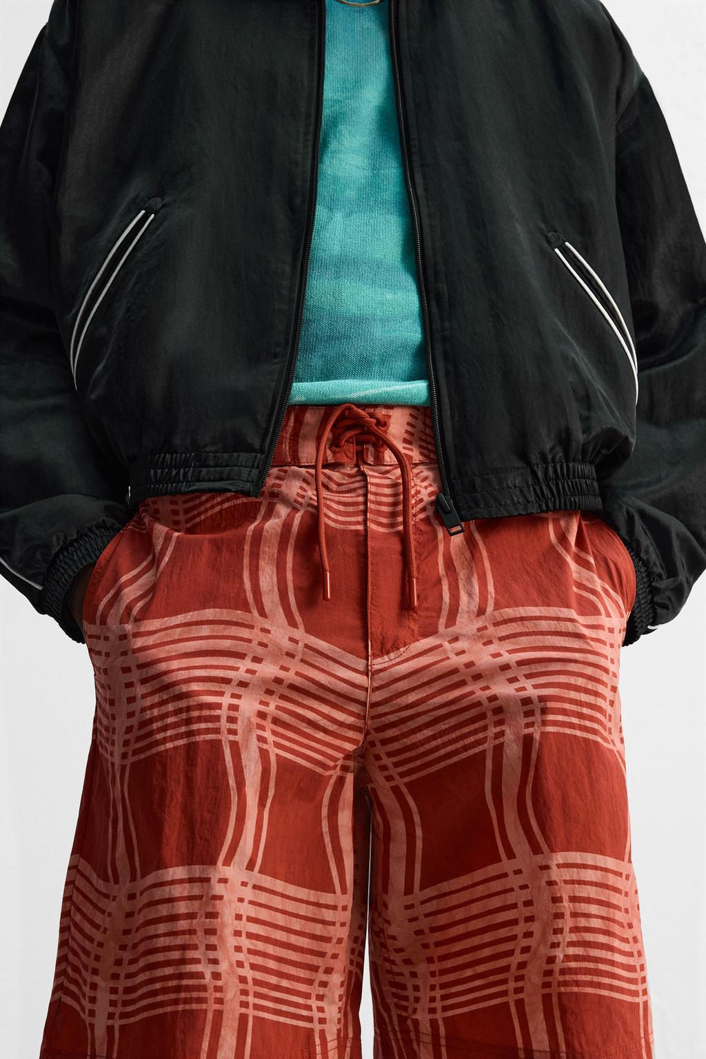 OTIS KWAME KYE QUAICOE PRINTED LONG SWIMMING TRUNKS - Zara фото 7