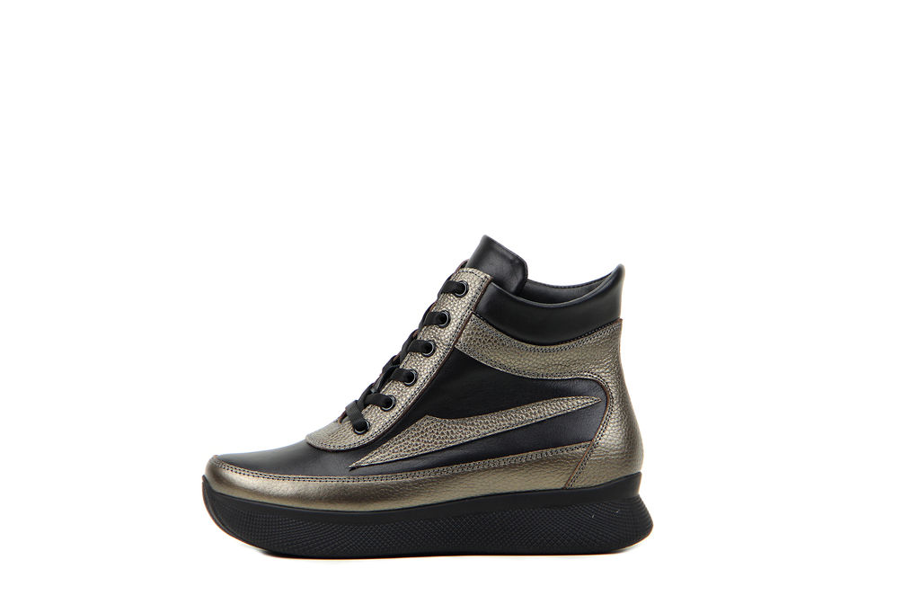 Ботинки EDART 310.omega.black+bronze/байка - Ed'art фото 3