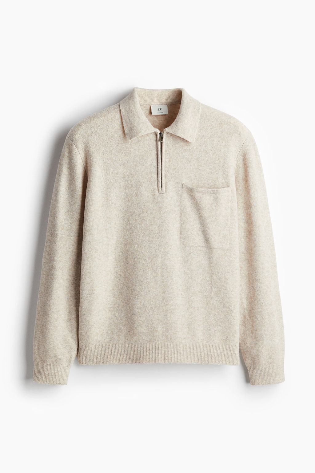 Jersey con media cremallera Regular Fit - H&m фото 5