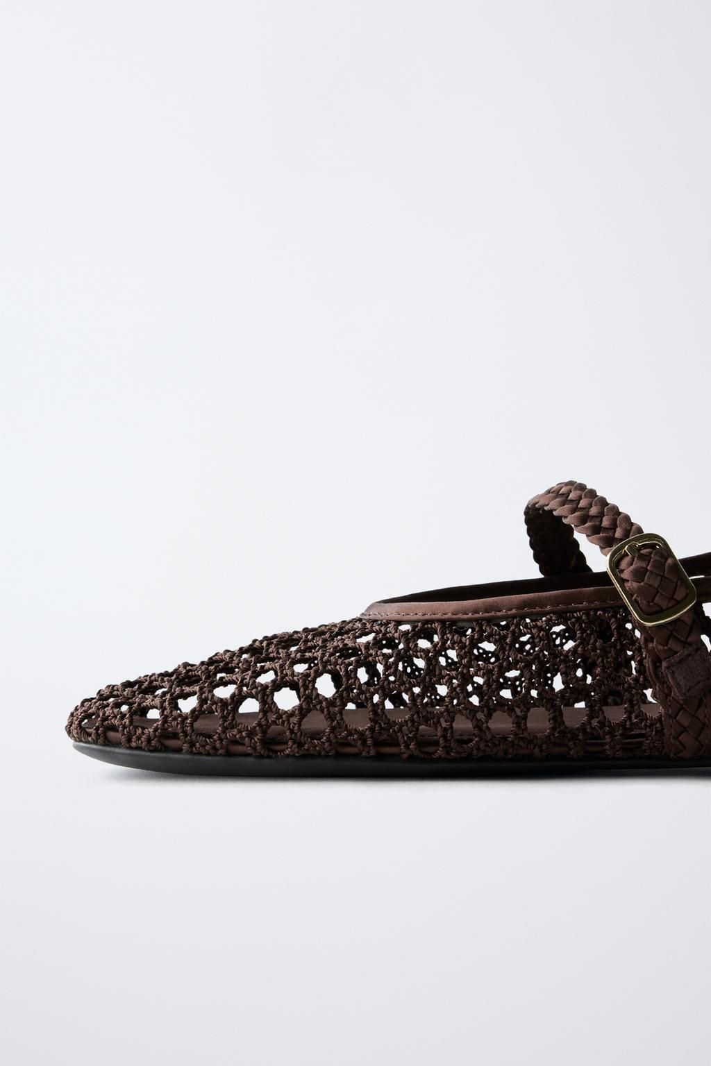 OPENWORK BALLERINAS - Zara фото 5