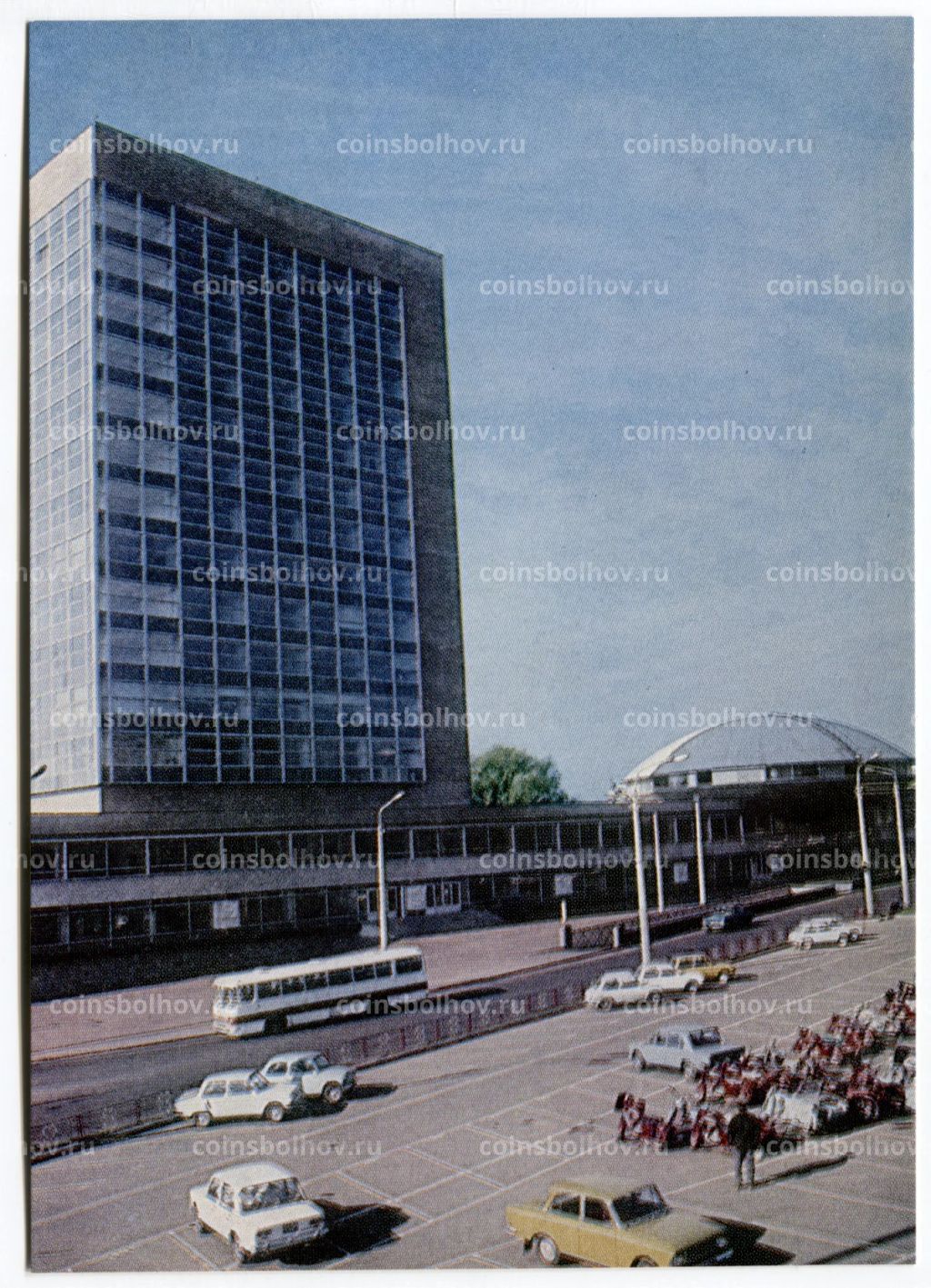 Открытка Киев Научно-исследовательский институт Госплана Украинской ССР