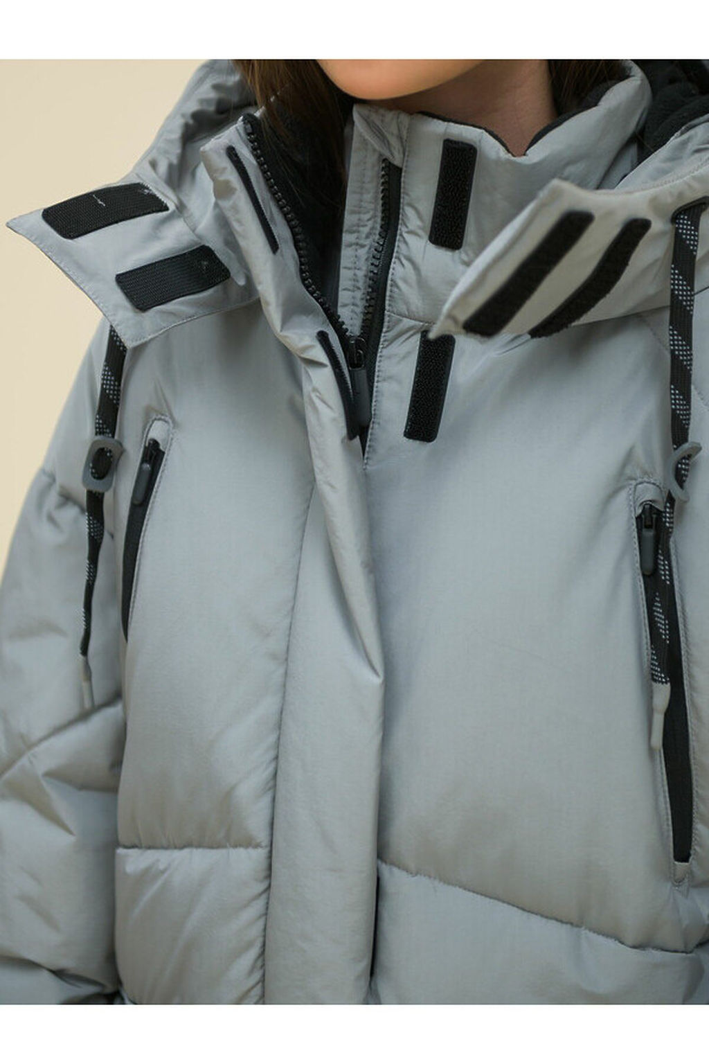 PELICAN, пальто для девочек, Серый