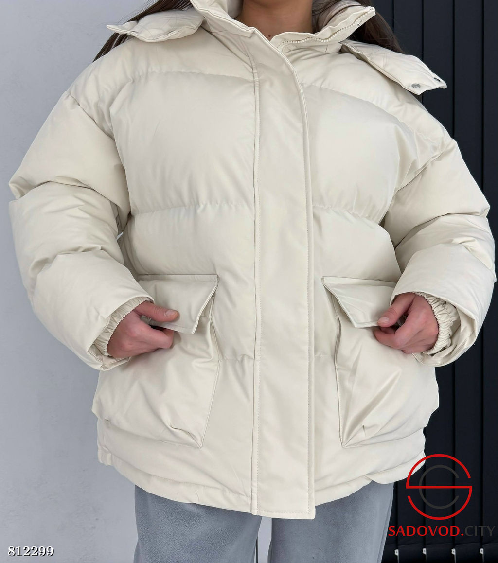 Куртка женская для зимы с капюшоном - Bruno фото 3