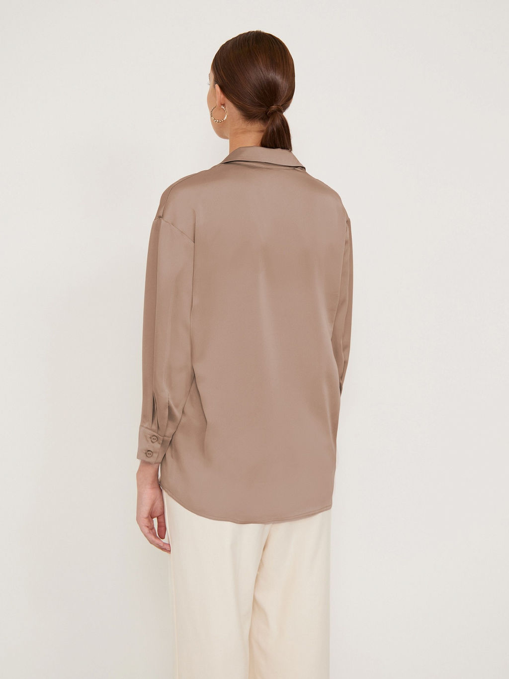 Рубашка однотонная B2480/lovita - Emka фото 4