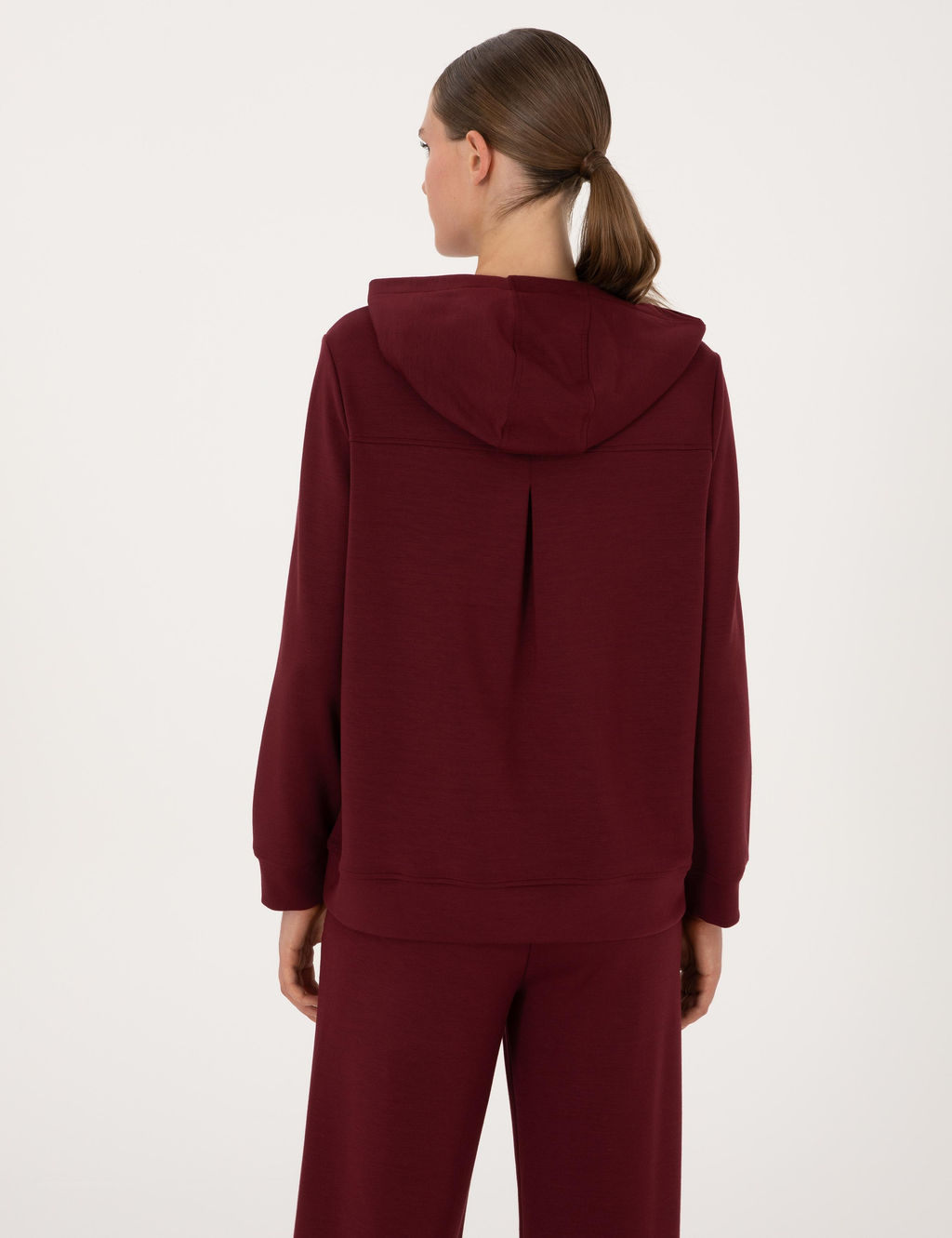 Свитшот Pierre Cardin Oversize вишневый