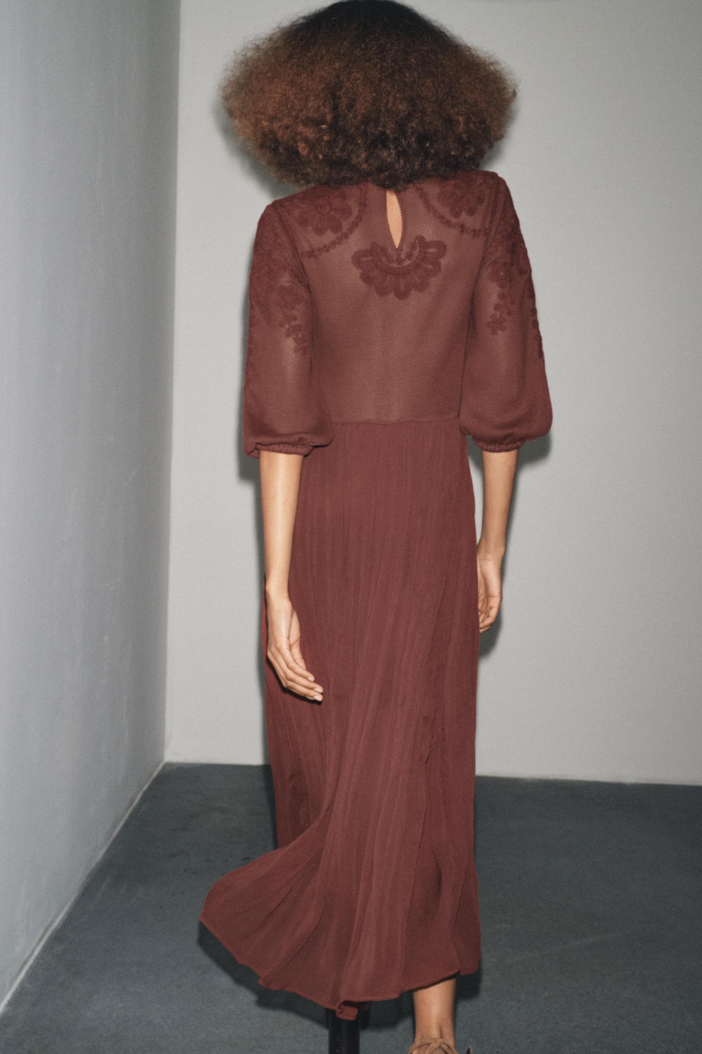 ZW COLLECTION COMBINED DRESS - Zara фото 5