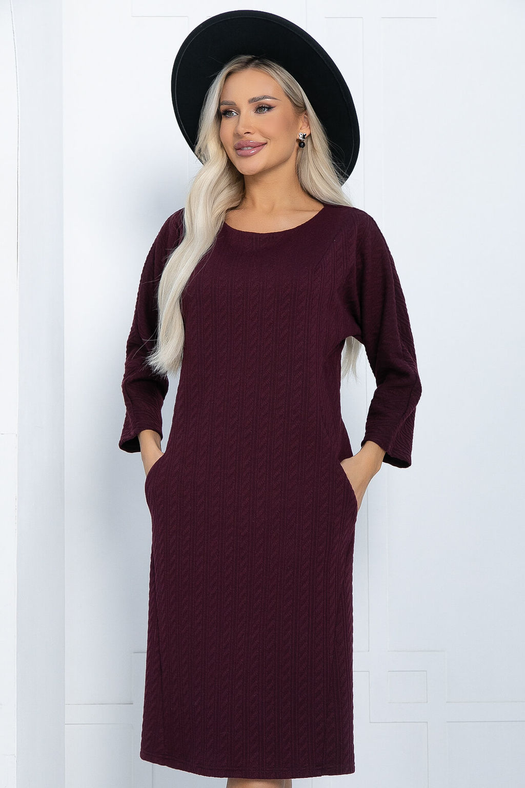 Платье Монами (сливовое) П12282-12 - Lt collection фото 4