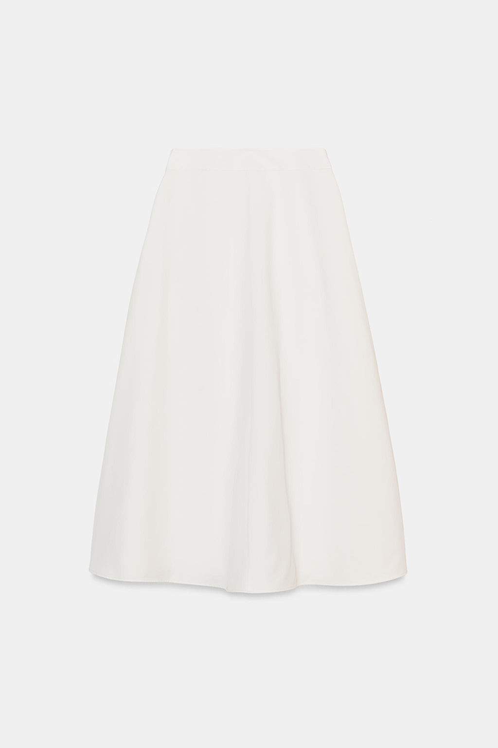 FALDA PAREO MIDI HEBILLA / Blanco - Zara фото 11
