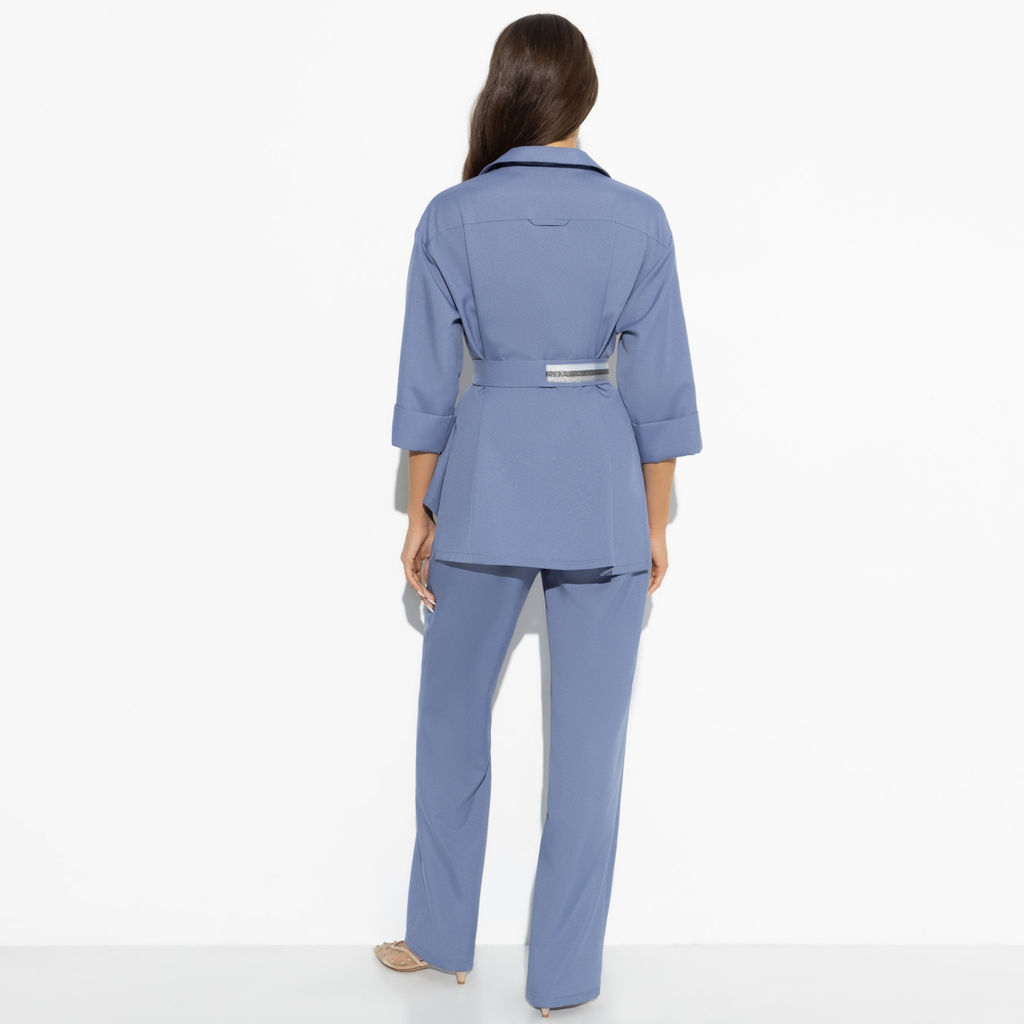 Брючный костюм, Образец совершенства (live, 2 в 1, с поясом) - Charutti фото 5