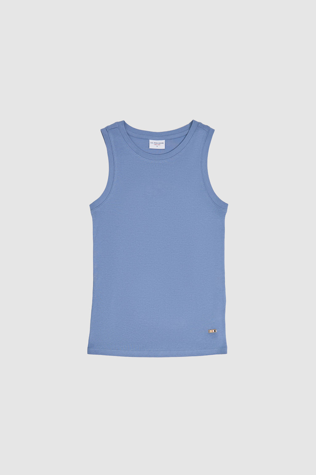 Kad_n _ndigo Bisiklet Yaka Basic Ti__rt - U.s. polo assn фото 7